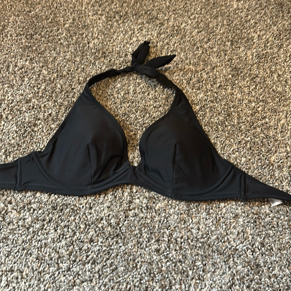 Old Navy Black Bikini Top with underwire